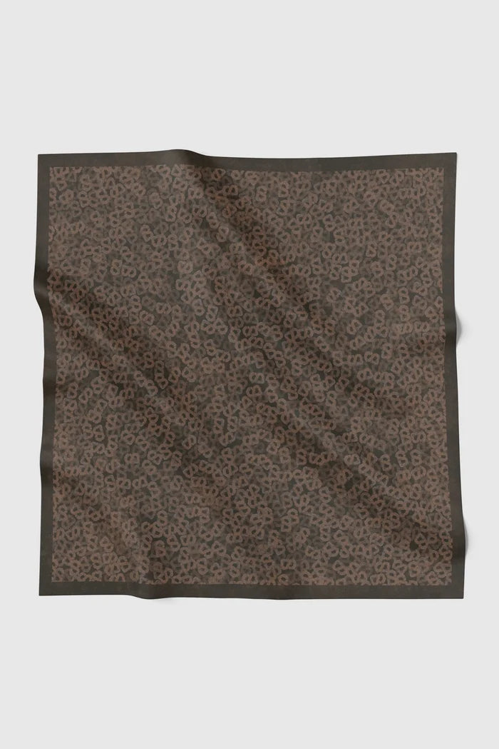 samla de fleur scarf in turkish coffee by buttonscarves