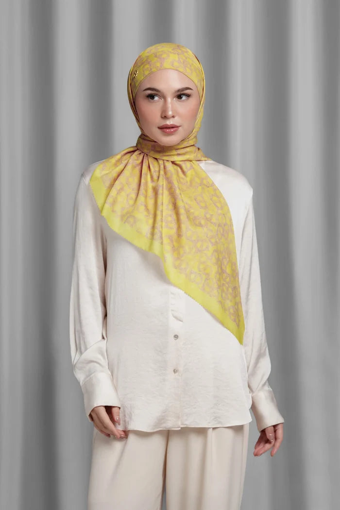 Samla de Fleur Tie Back Square - Acacia