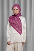 Samla de Fleur Tie Back Square - Boysenberry