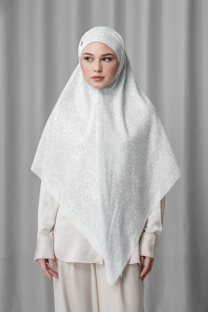 samla de fleur tie back square scarf in dawn by buttonscarves