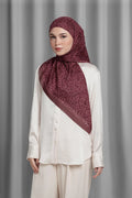 samla de fleur tie back square scarf in vineyard by buttonscarves