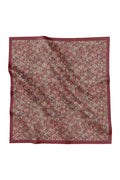 samla multicolor square scarf in cherry by buttonscarves