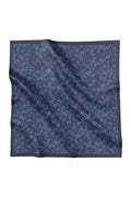 samla multicolor square scarf in deep ocean by buttonscarves