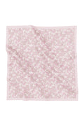 samla multicolor square scarf in guava by buttonscarves