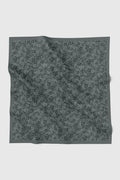 samla multicolor square scarf in iron gate by buttonscarves