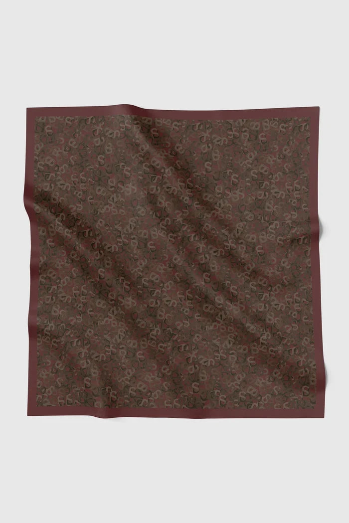 samla multicolor square scarf in java by buttonscarves