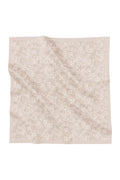 samla multicolor square scarf in milk tea by buttonscarves