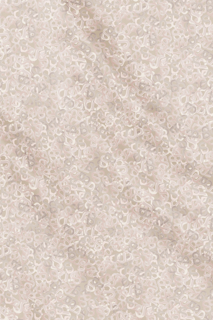 samla multicolor square scarf in milk tea by buttonscarves pattern detail
