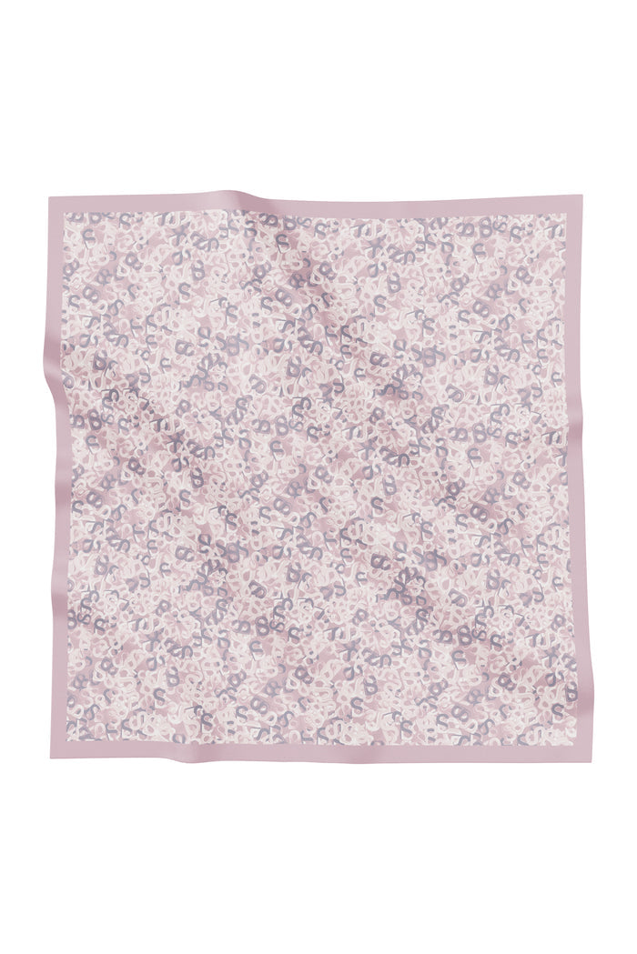 samla multicolor square scarf in smoothie by buttonscarves
