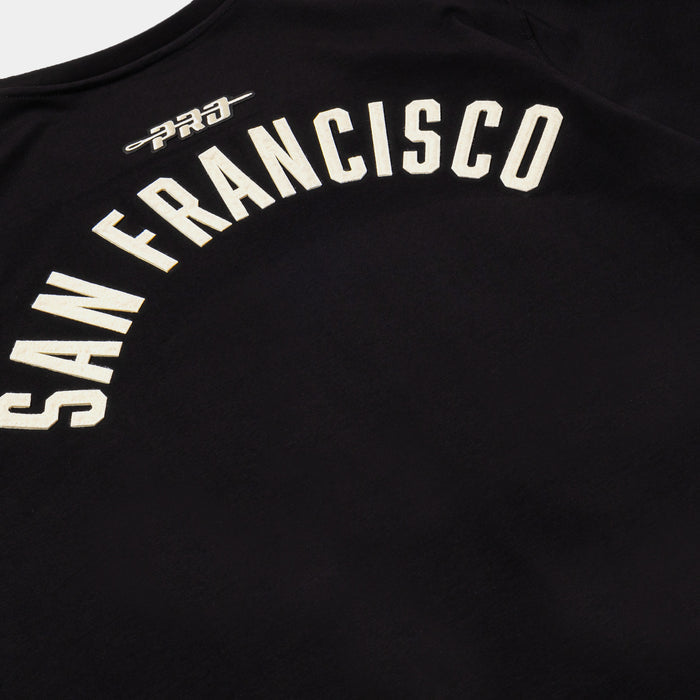San Francisco 49ers Original Mens Short Sleeve Shirt (Black/White)