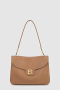 savina bag in brown by buttonscarves