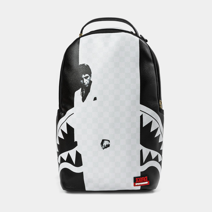 Scarface Poster Style Mens Backpack (Black/White)
