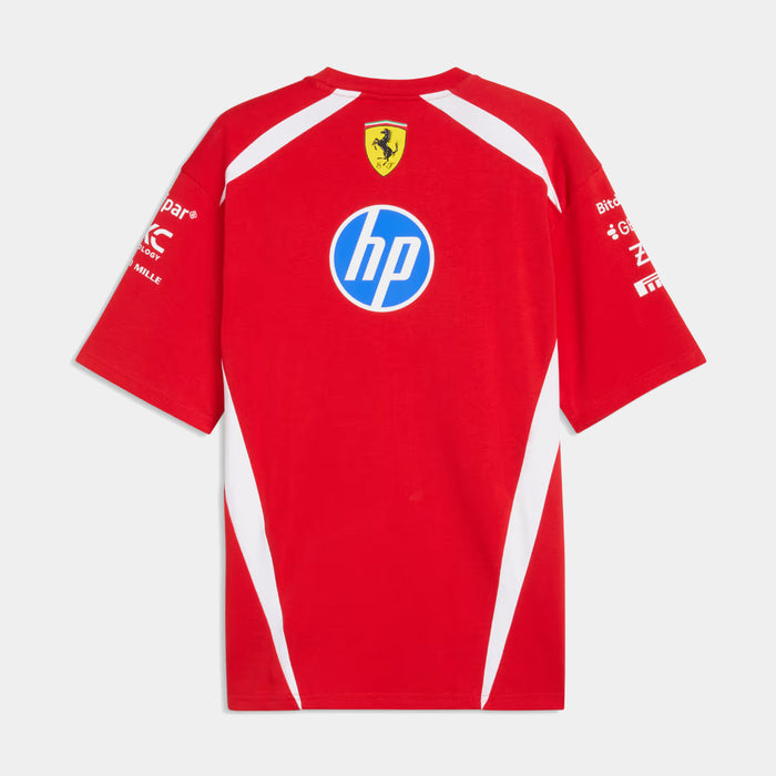 Scuderia Ferrari HP Replica Drivers Mens Short Sleeve Shirt (Puma Red)