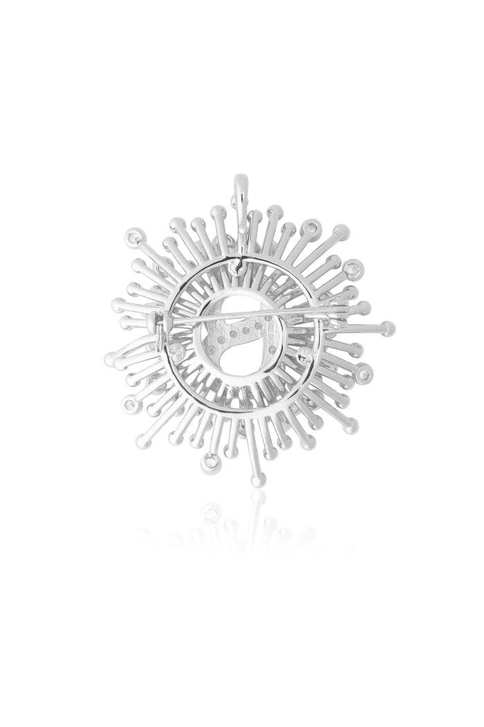 Selina Brooch - Silver