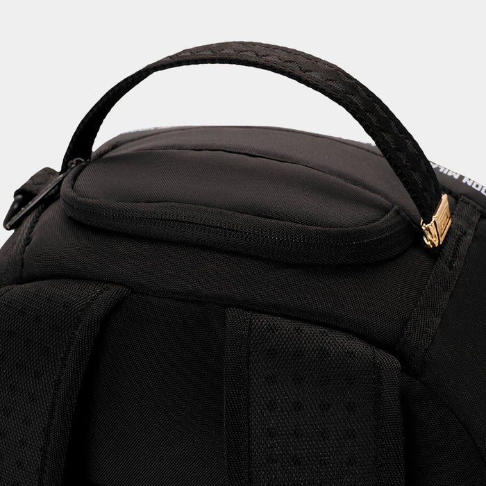 Shark Central Printed Zip Mens Backpack (Black)