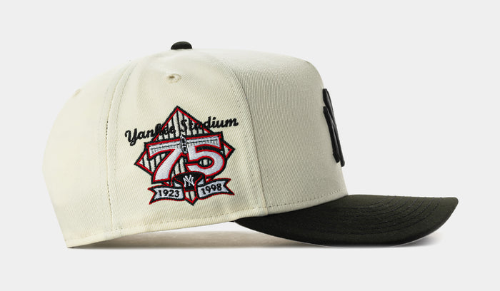 Shoe Palace Exclusive New York Yankees 950AF Snapback Mens Hat (Chrome/Black)