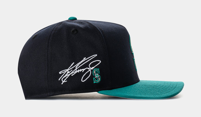 Shoe Palace Exclusive Seattle Mariners 950AF Snapback Mens Hat (Navy/Green)