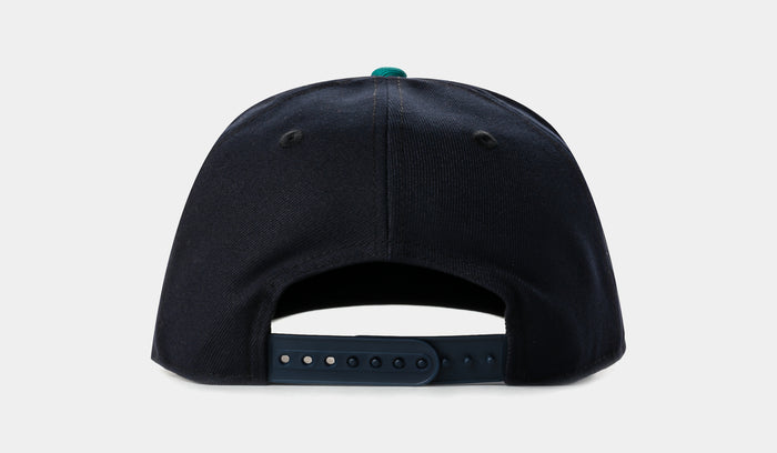 Shoe Palace Exclusive Seattle Mariners 950AF Snapback Mens Hat (Navy/Green)