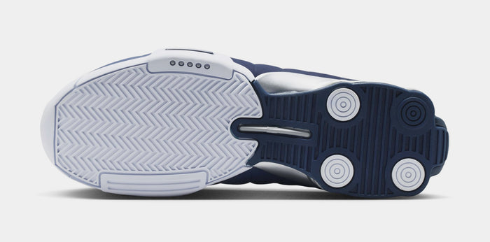 Shox BB4 Olympic Mens Lifestyle Shoes (White/Midnight Navy/Metallic Silver)