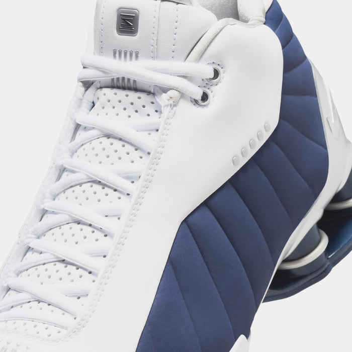 Shox BB4 Olympic Mens Lifestyle Shoes (White/Midnight Navy/Metallic Silver)