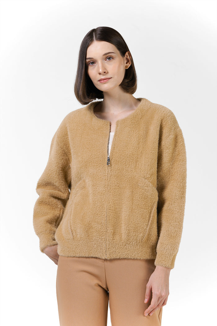 Signature Jacket - Camel