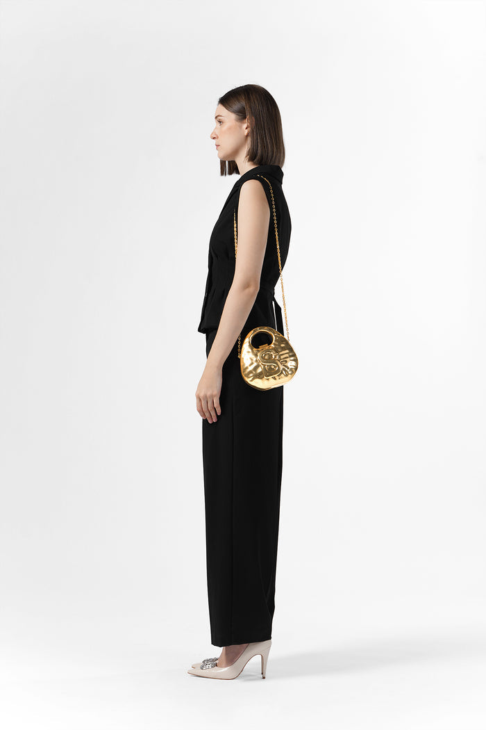 Signature Metal Bag - Gold