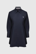 Signature Woman Poplin Shirt - Navy