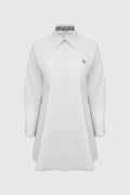 Signature Woman Poplin Shirt - White