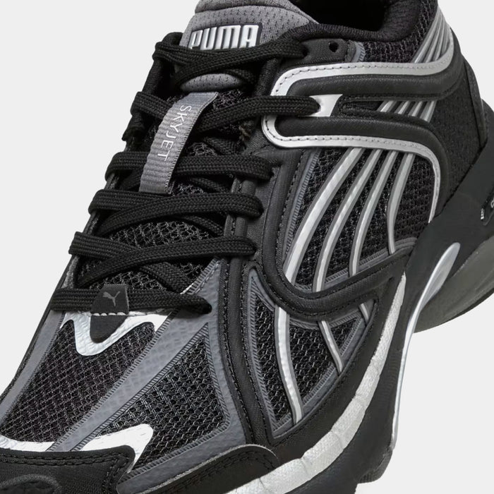Skyjet Mens Lifestyle Shoes (Puma Black/Cool Dark Gray/Puma Silver)