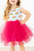 Smiling Daisies Tank Tutu Dress-Mila & Rose ®