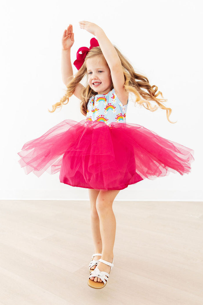 Smiling Daisies Tank Tutu Dress-Mila & Rose ®