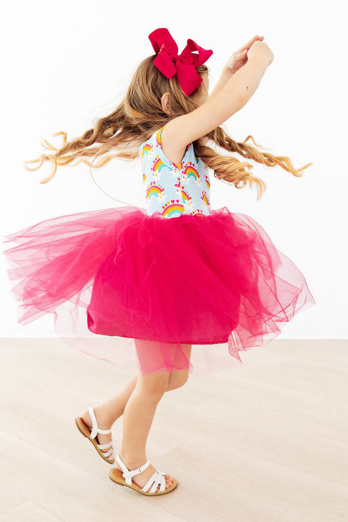 Smiling Daisies Tank Tutu Dress-Mila & Rose ®
