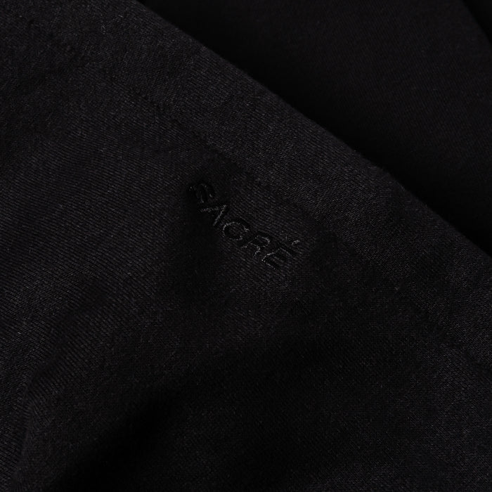 Soft Fleece Pullover Womens Hoodie (Black)