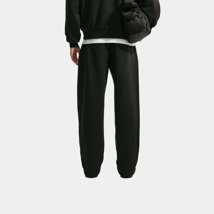 Solo Fleece Bungee Mens Pants (Total Black/Sail)