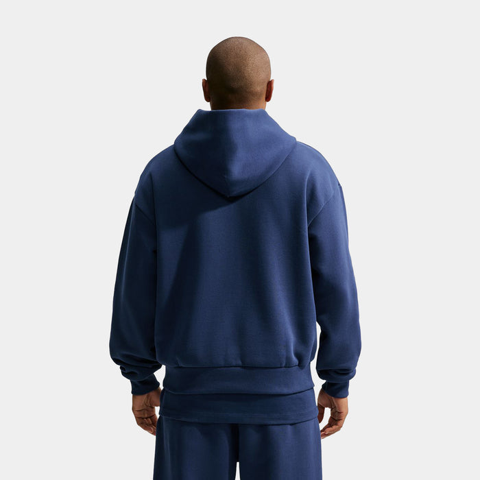 Solo Fleece Pullover Mens Hoodie (Midnight Navy/Sail)