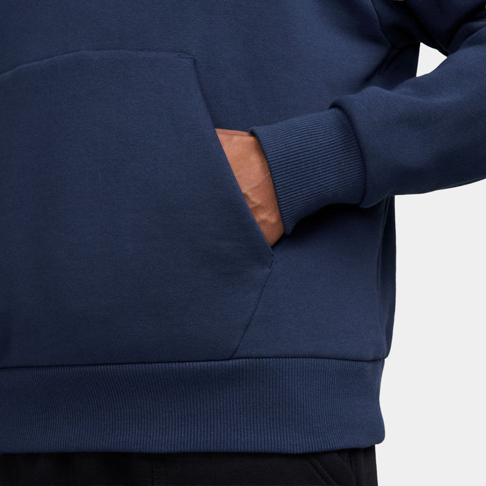 Solo Fleece Pullover Mens Hoodie (Midnight Navy/Sail)