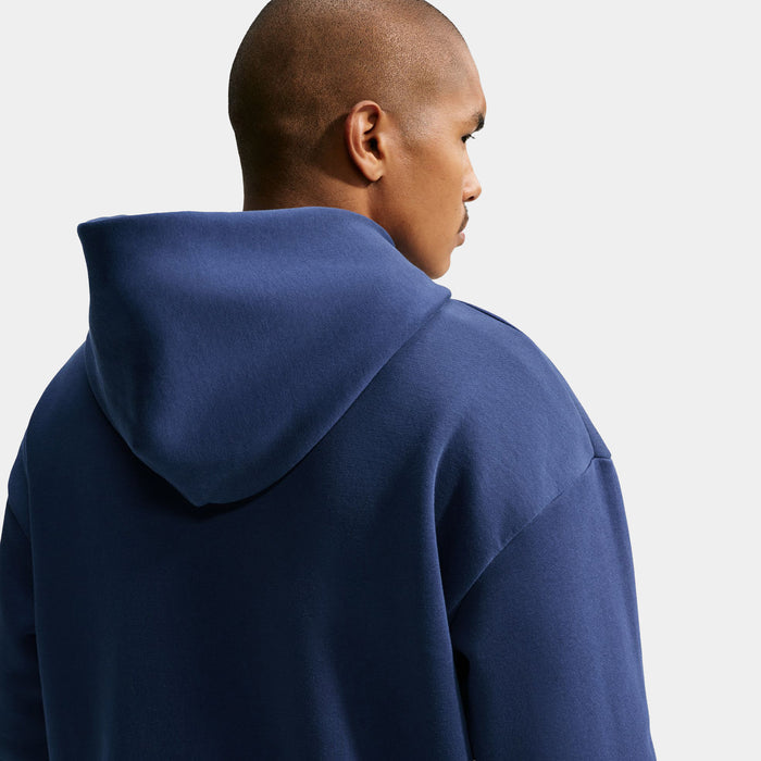 Solo Fleece Pullover Mens Hoodie (Midnight Navy/Sail)