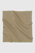 songket square scarf ginger by buttonscarves