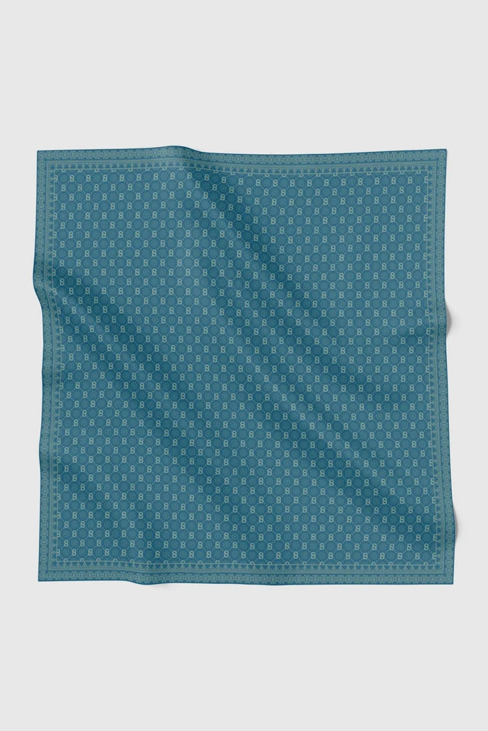 songket square scarf lychee by buttonscarves