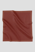 songket square scarf lychee by buttonscarves