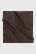 songket square scarf mahogany by buttonscarves