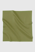songket square scarf palm by buttonscarves