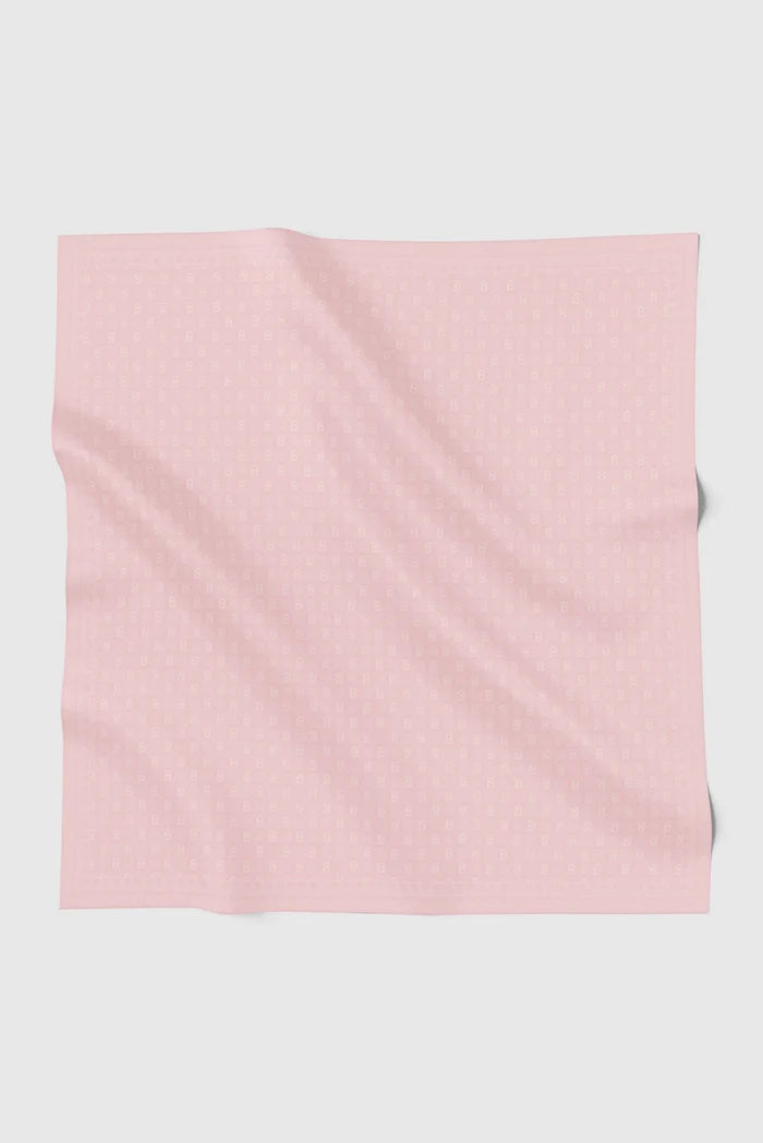 songket square scarf pink beach by buttonscarves