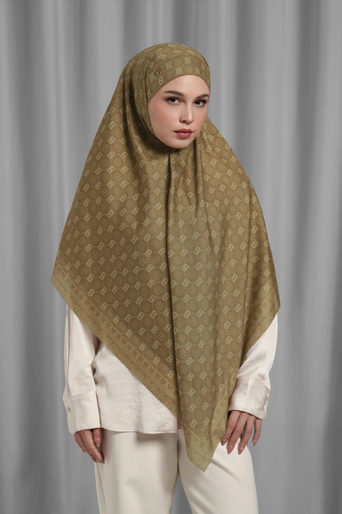 songket tie back square scarf penaut by buttonscarves