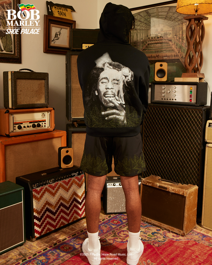 SP x Bob Marley Kaya Zip Up Mens Hoodie (Black/Green)