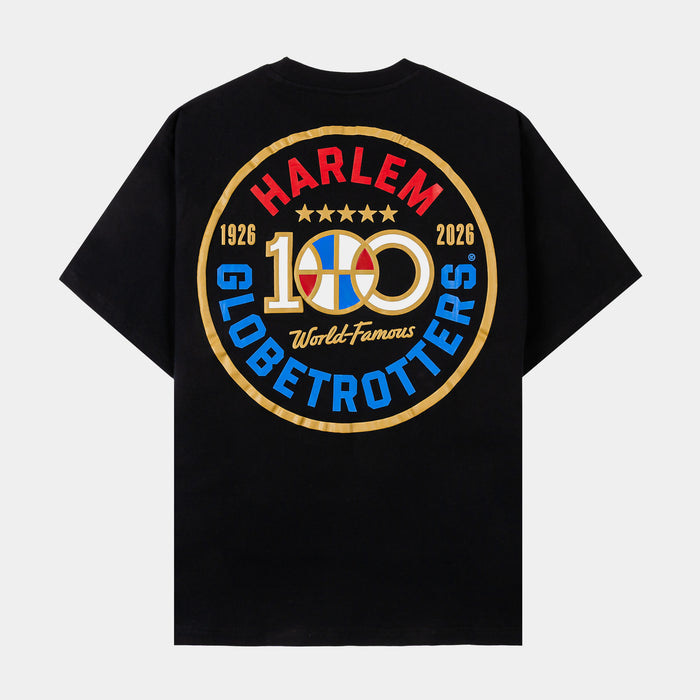 SP x Harlem Globetrotters World Famous Mens Short Sleeve Shirt (Black/Red)