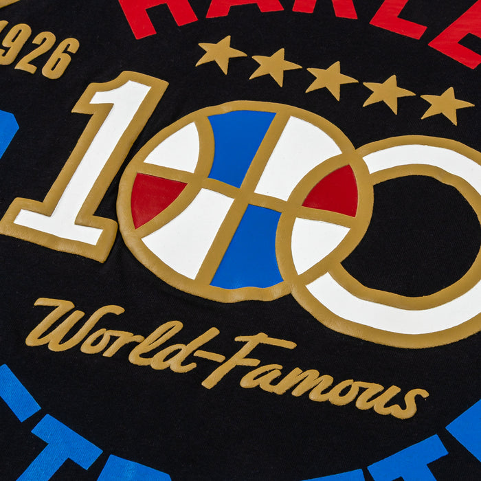 SP x Harlem Globetrotters World Famous Mens Short Sleeve Shirt (Black/Red)