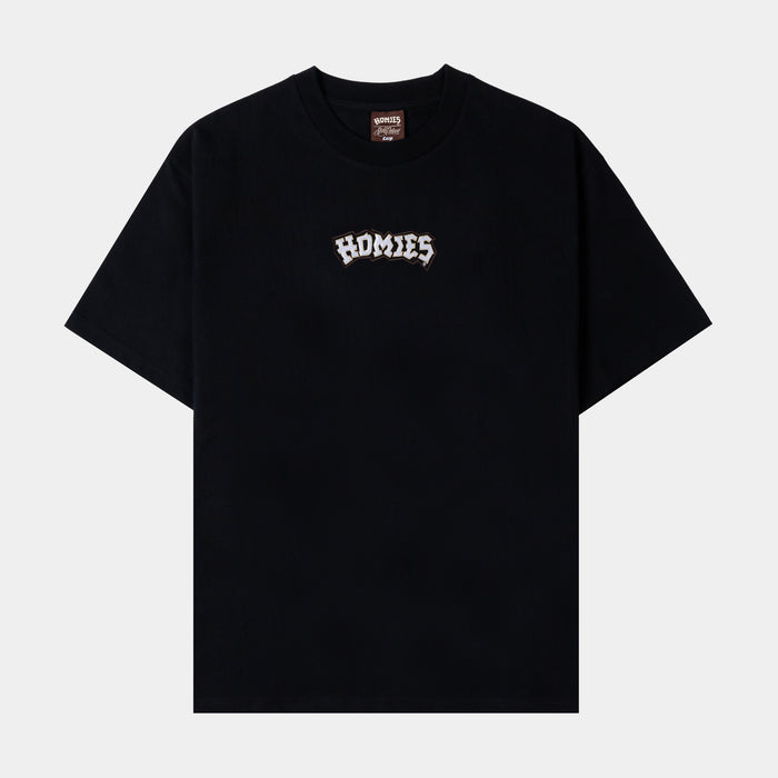 SP x Homies Air Smiley Mens Short Sleeve Shirt (Black/White)