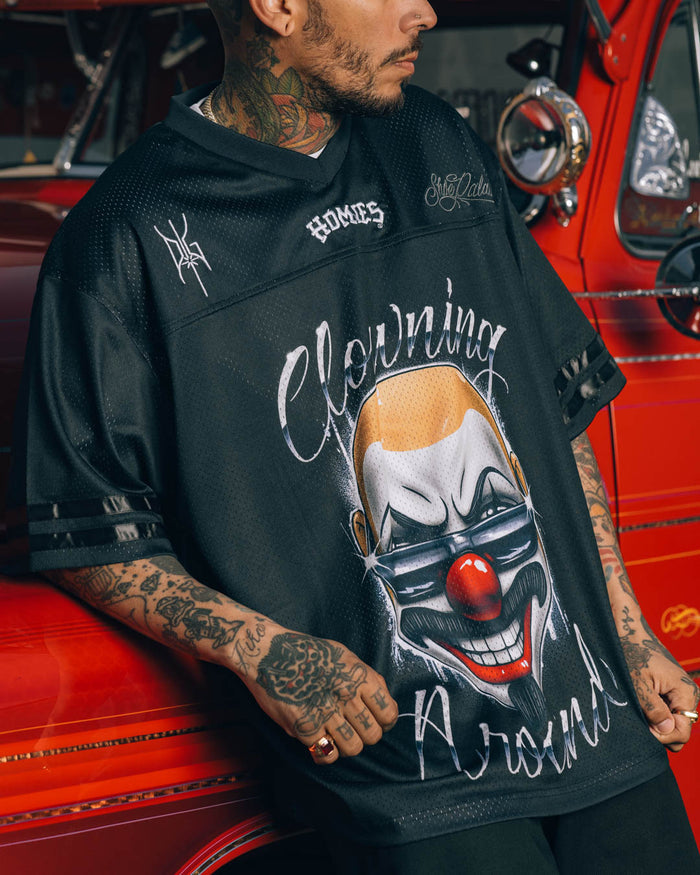 SP x Homies Clowning Around Mesh Mens Jersey (Black/White)