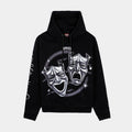 SP x Homies Masks Pullover Mens Hoodie (Black/Silver)